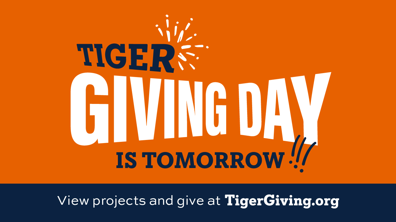 Tiger Giving Day is tomorrow