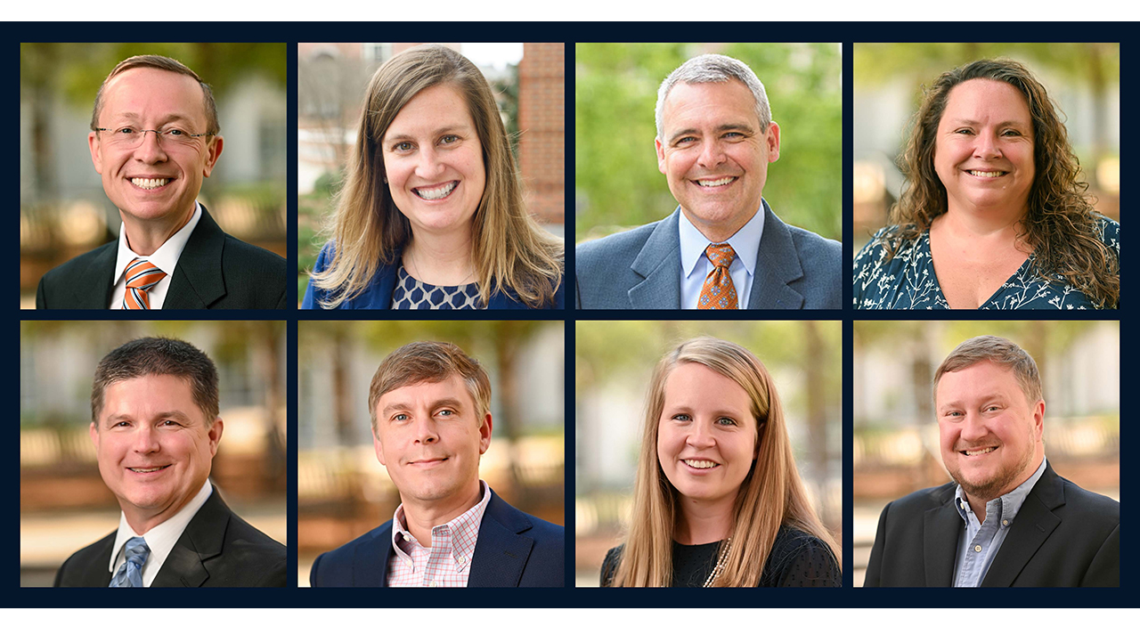 Eight faculty members headshots