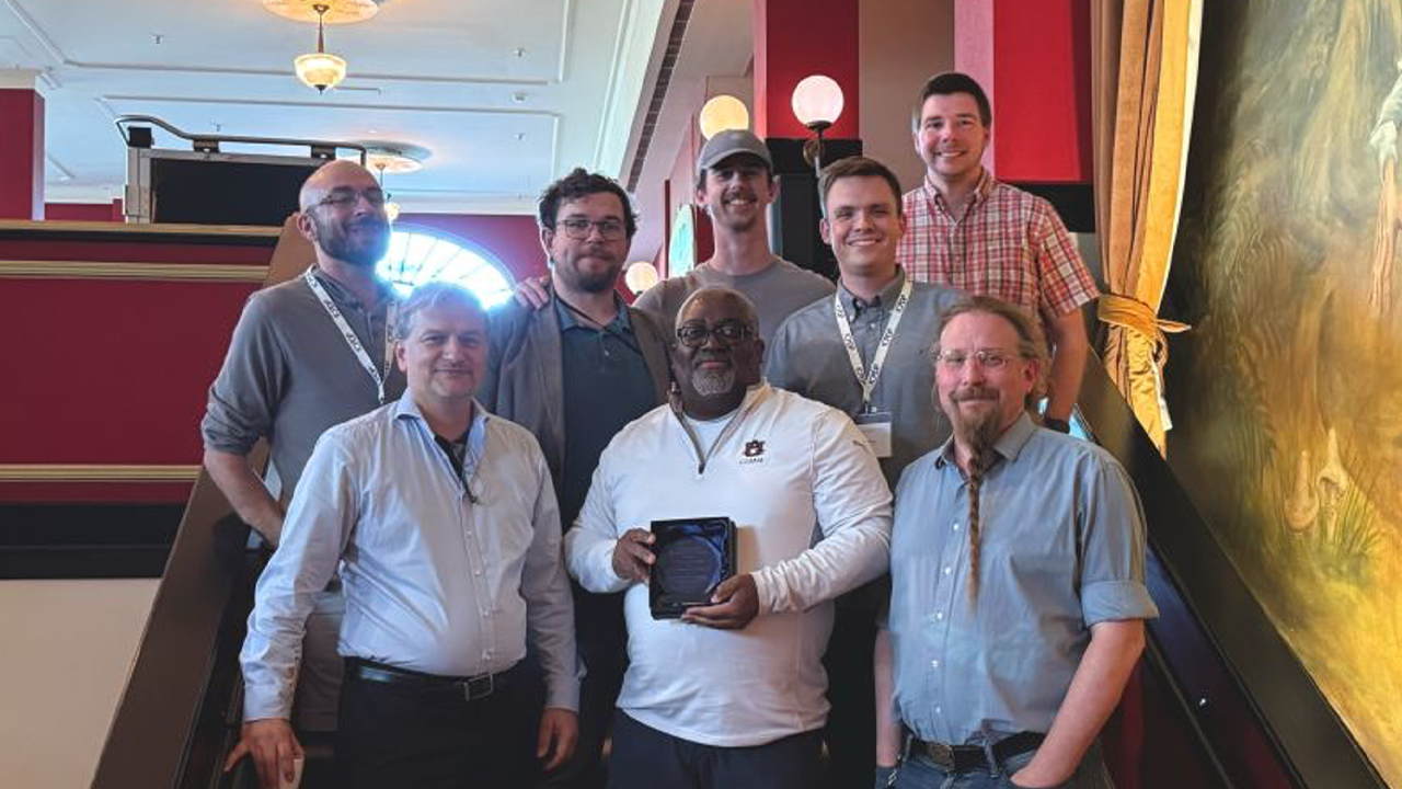 Dr. Ed Thomas receives the international Stardust Award
