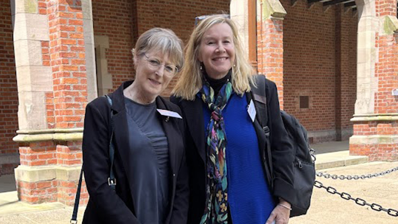 Dr. Tess Maginess and Dr. Leslie Cordie on June 6, 2024 at Queen’s University Belfast