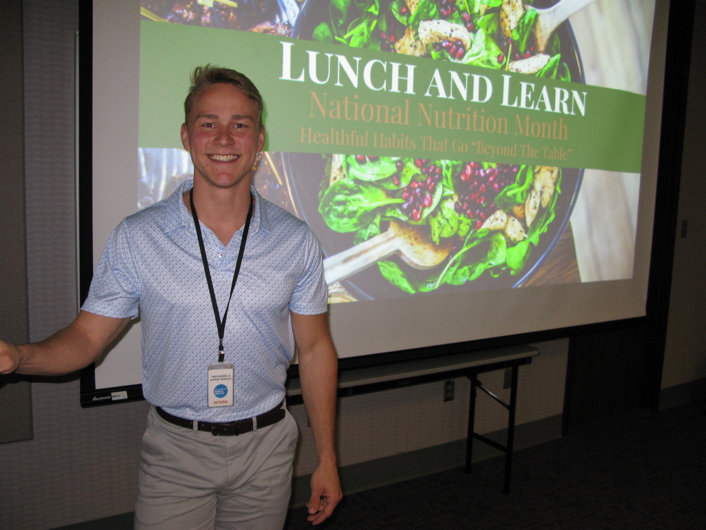Daniel at Lunch and Learn