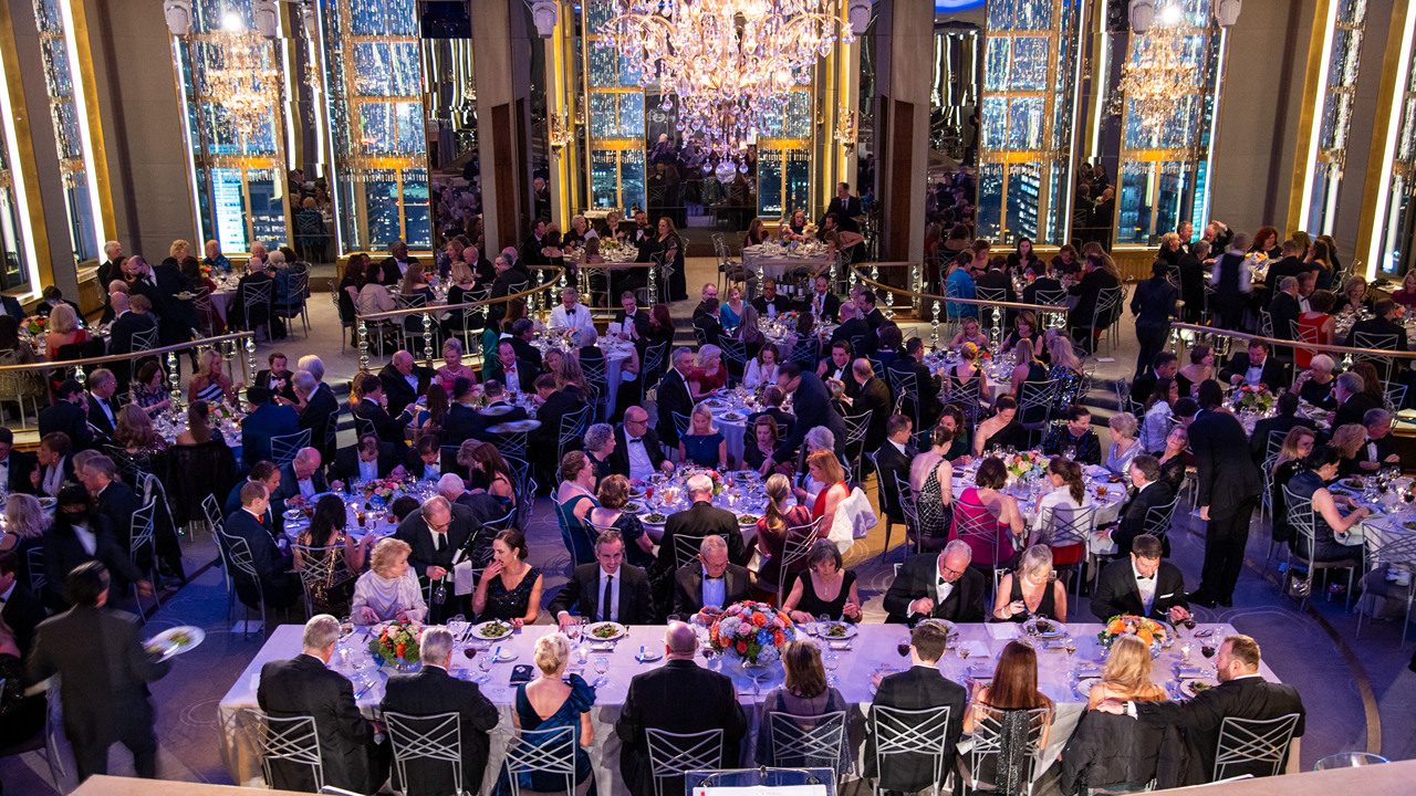 View of the Rainbow Room in New York City