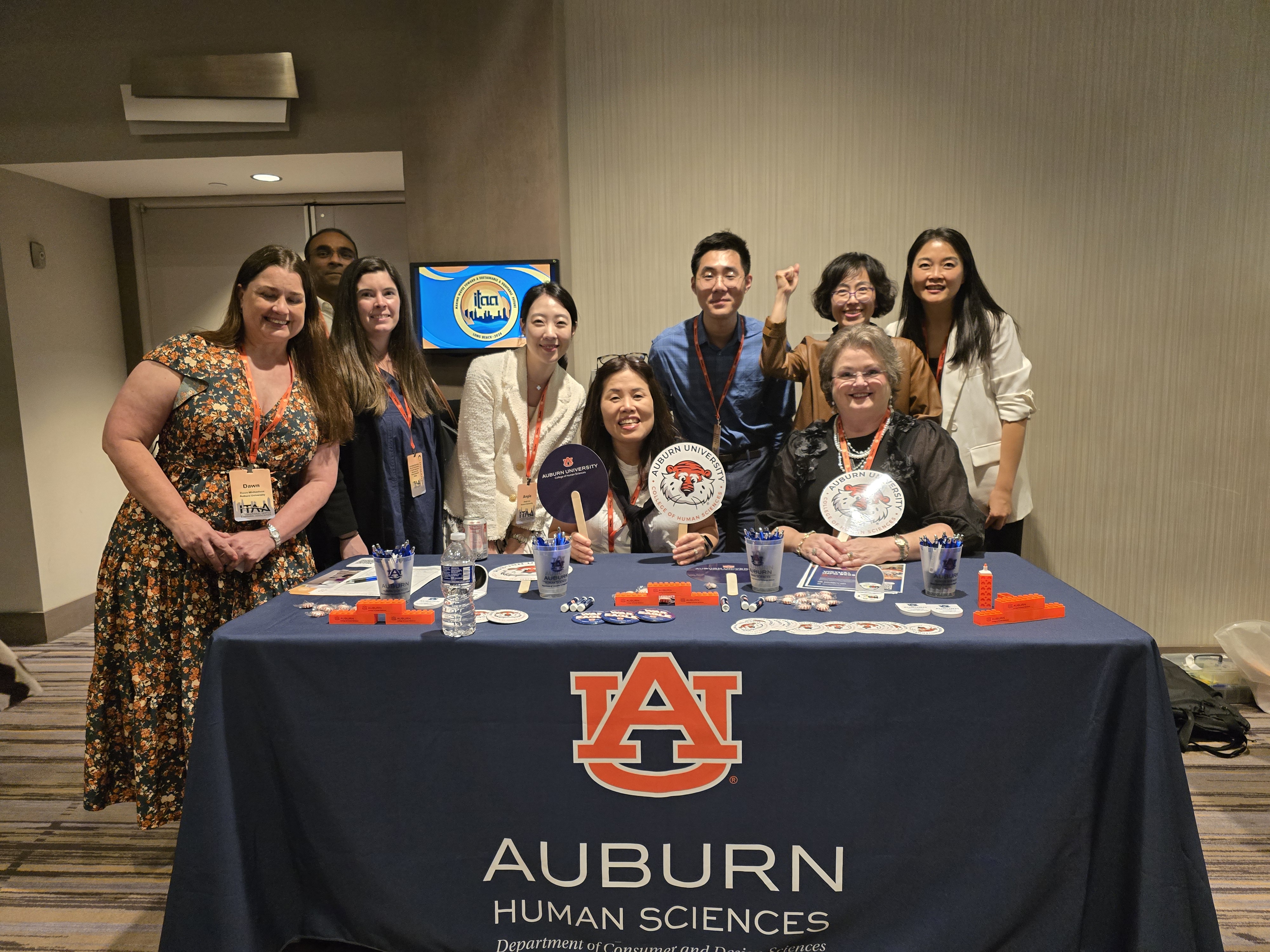 The College of Human Sciences CADS team at the 2024 ITAA annual conference