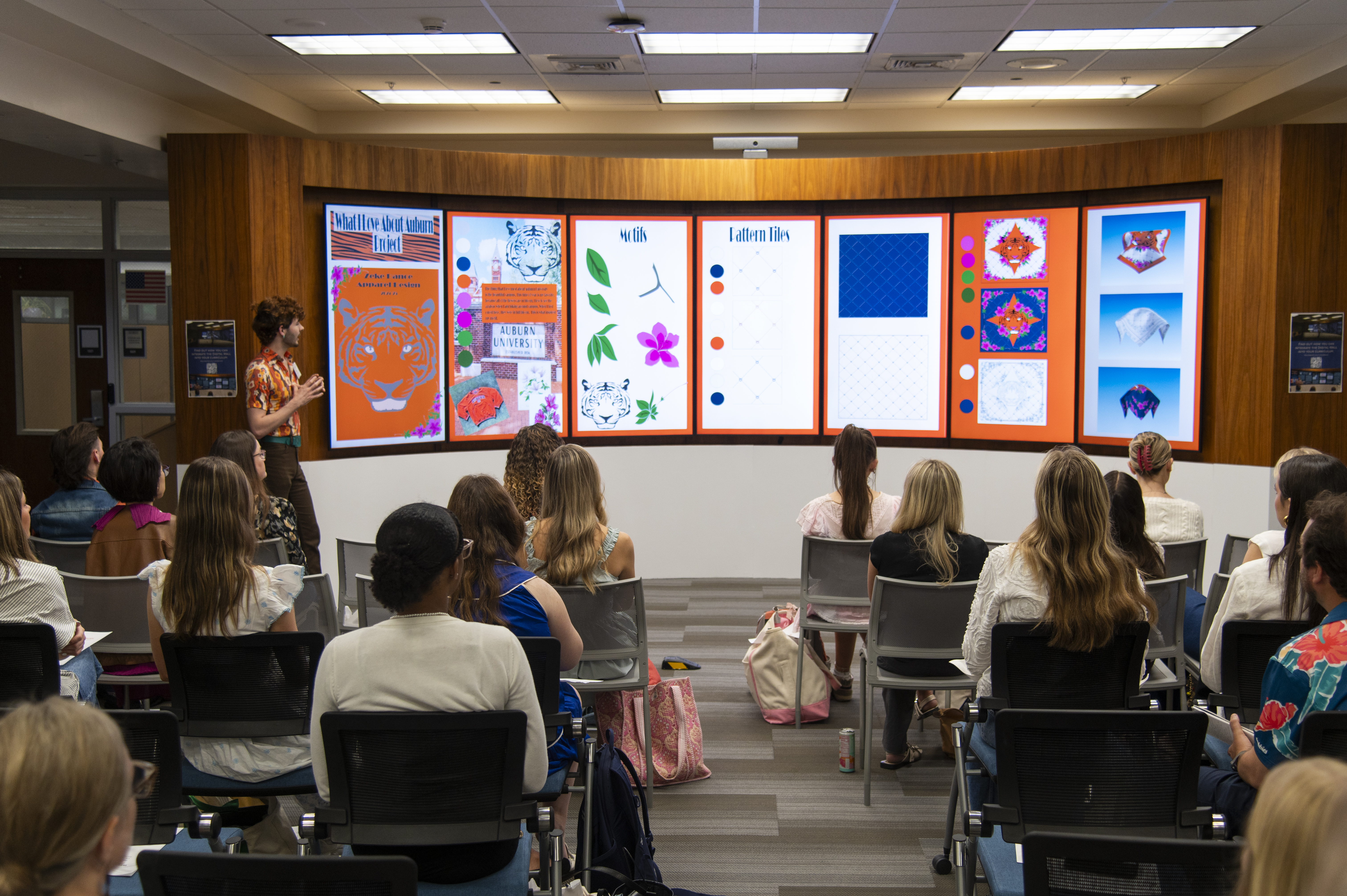 College of Human Sciences apparel merchandising, design and production management students compete in a 2025 Design Challenge.