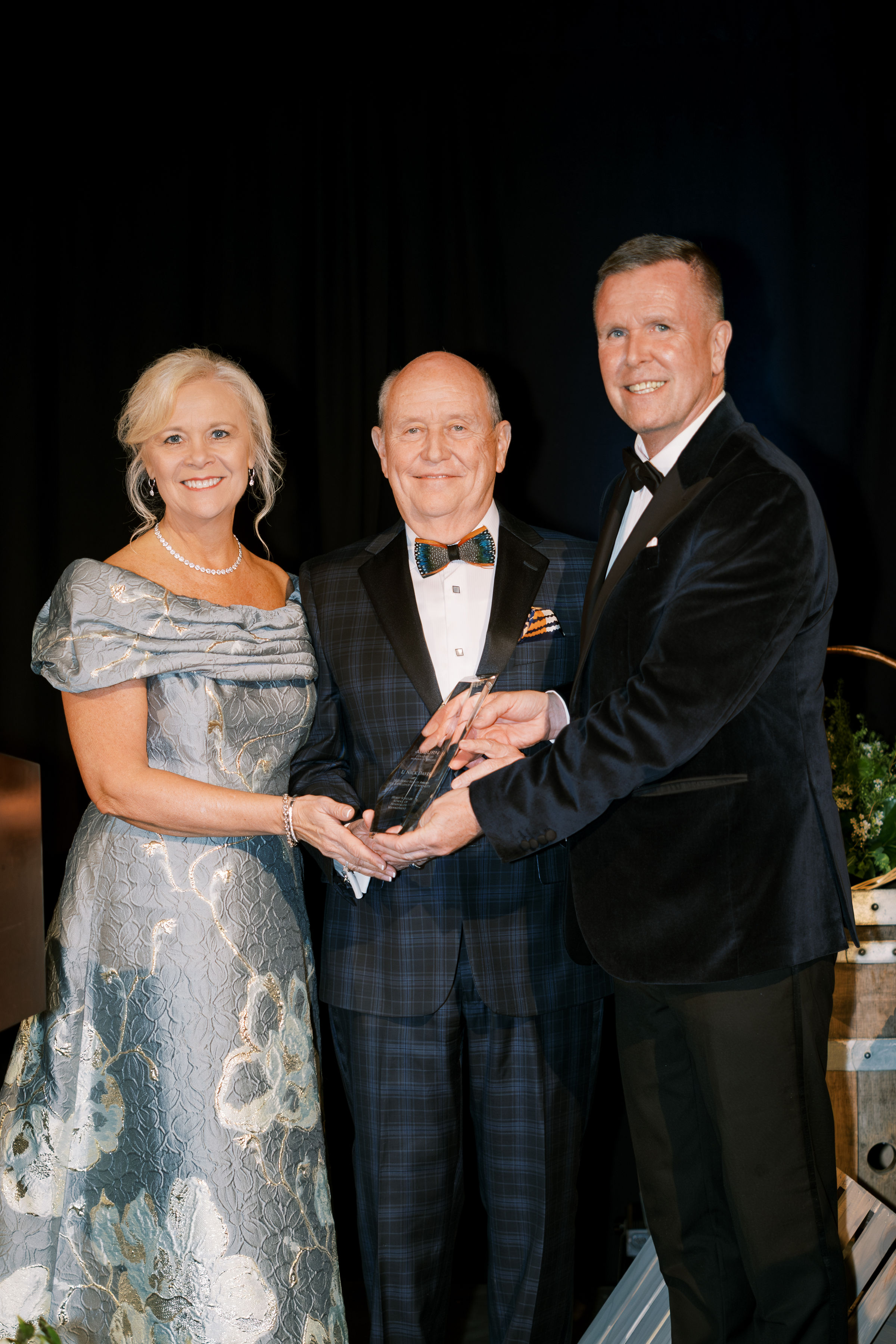 L. Nick Davis served as the Horst Schulze Award for Excellence in Hospitality honoree.