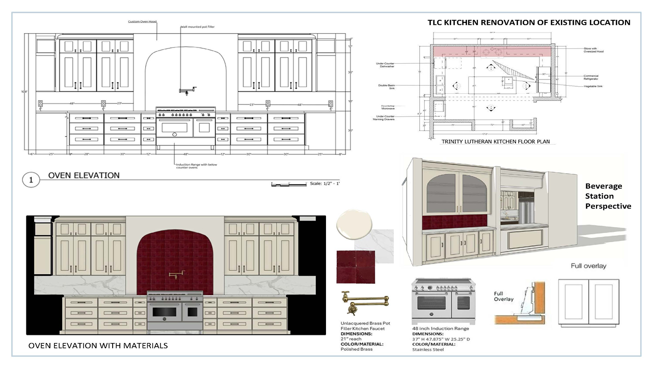 An existing kitchen renovation proposal