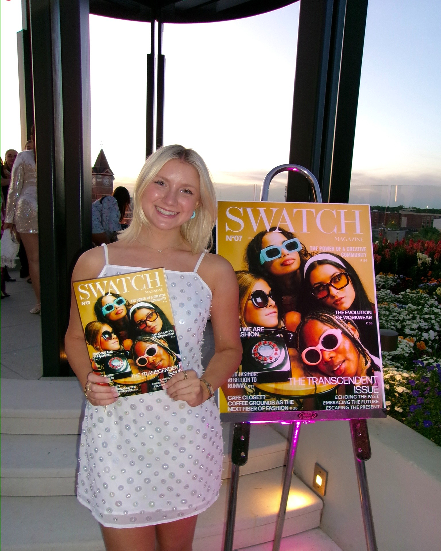 Finger served as the editor in chief and senior lifestyle editor for SWATCH Magazine