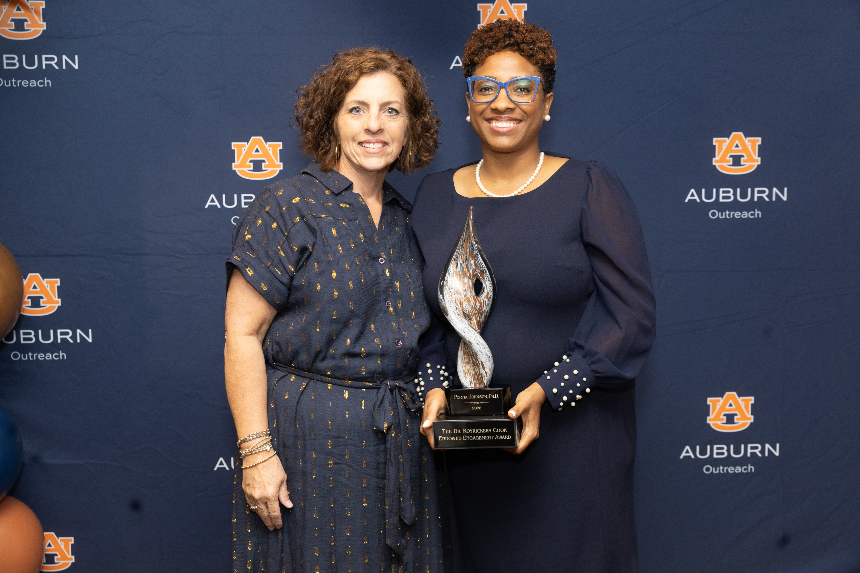 Portia Johnson with Jill Prince