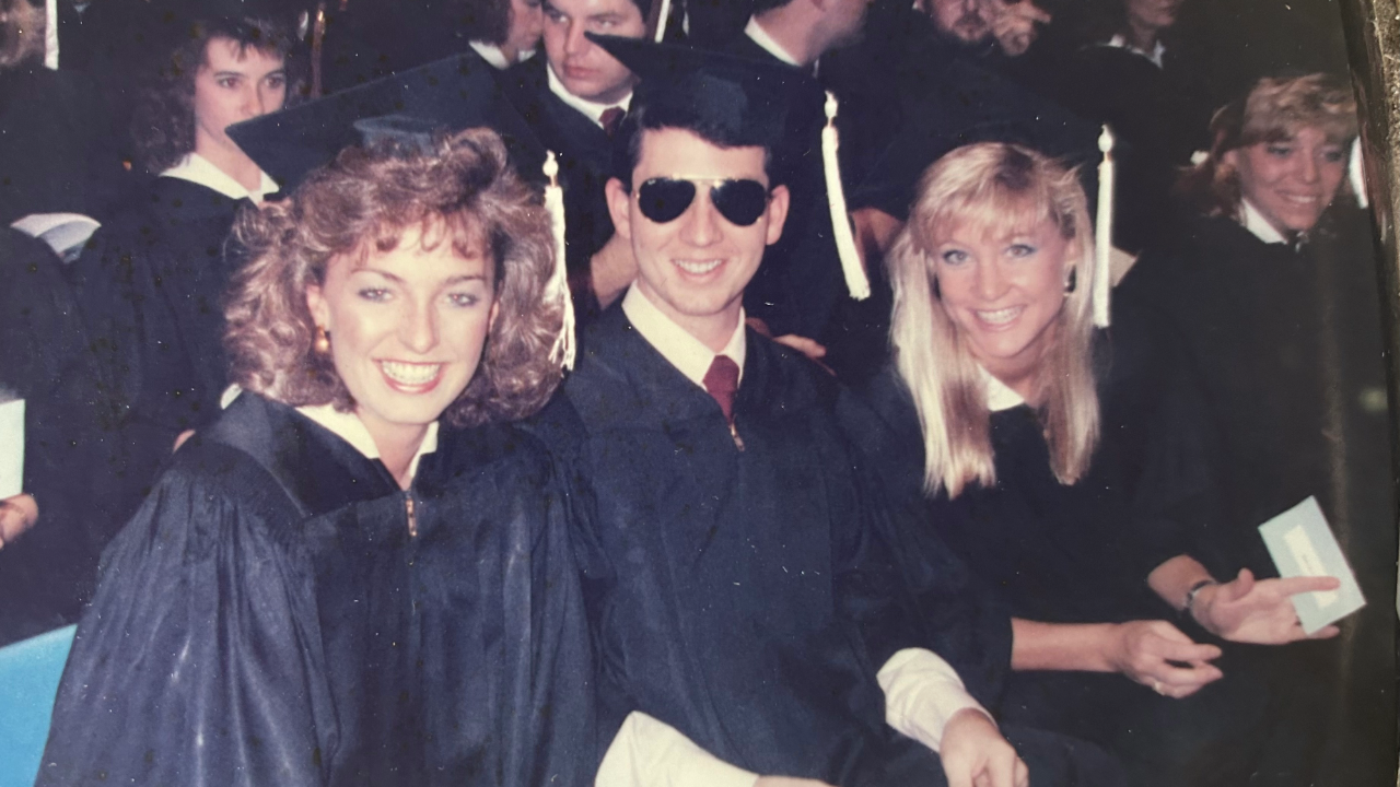 Kirsten Grenside Auburn University Graduation 1987