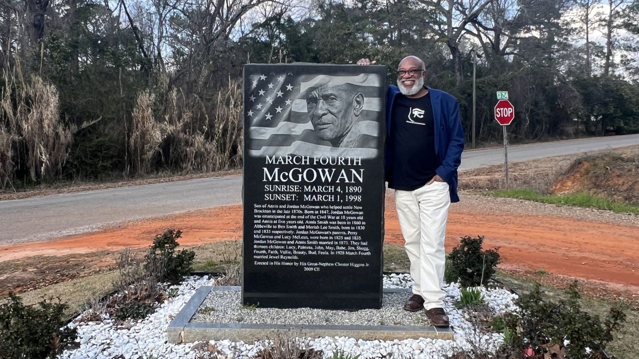 Chester Higgins visiting his great uncle