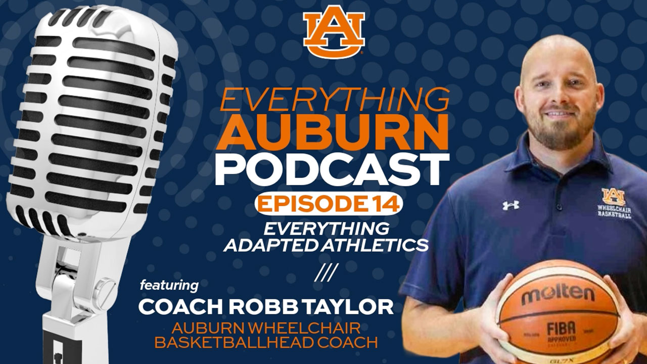Graphic of Everything Auburn podcast
