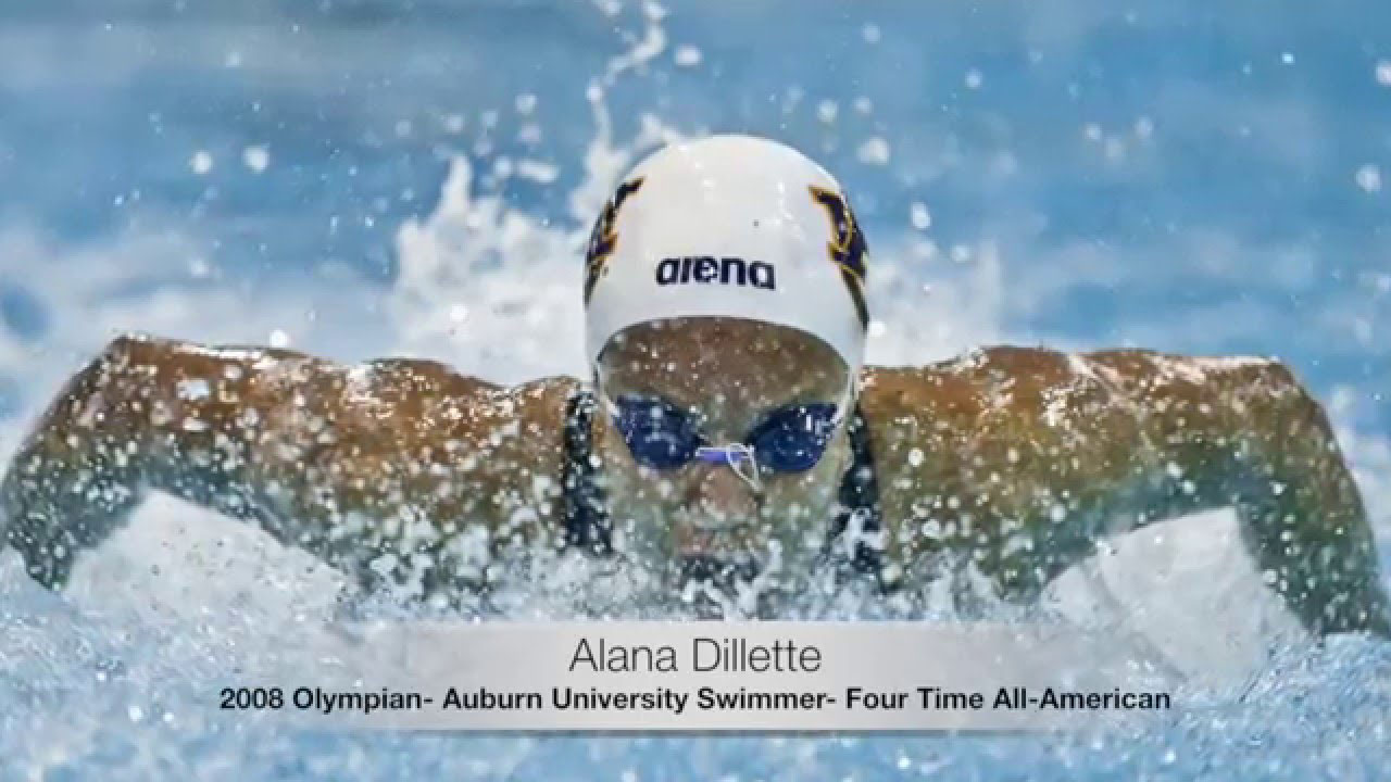Alana Dillette swam for Auburn 