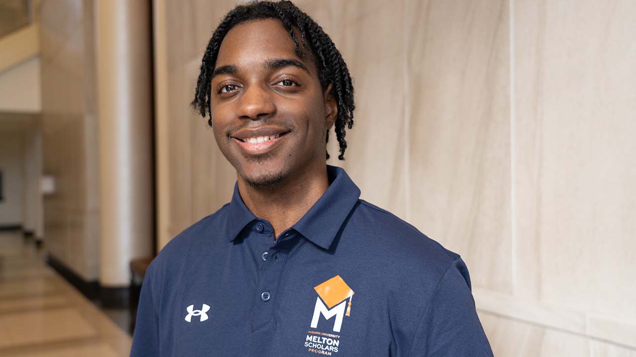 Ennis Rhetta, sophomore industrial and systems engineering major