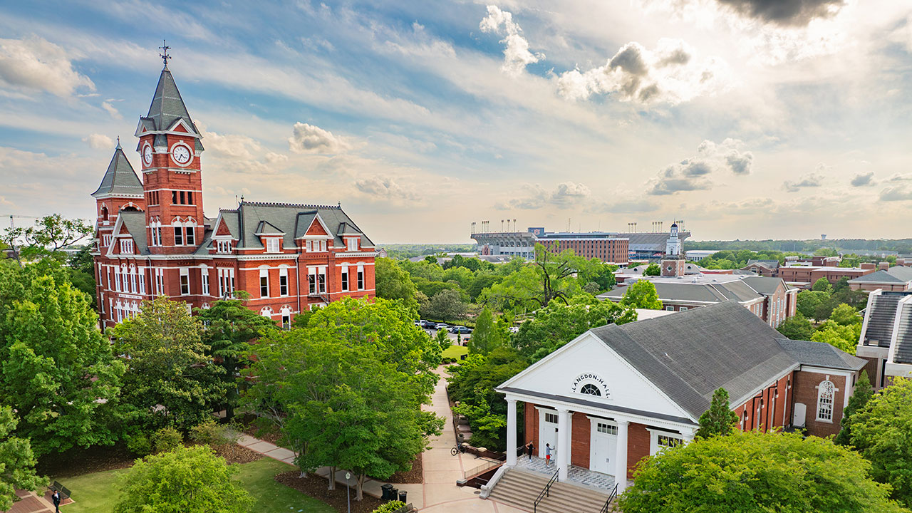 Aerial image of Auburn