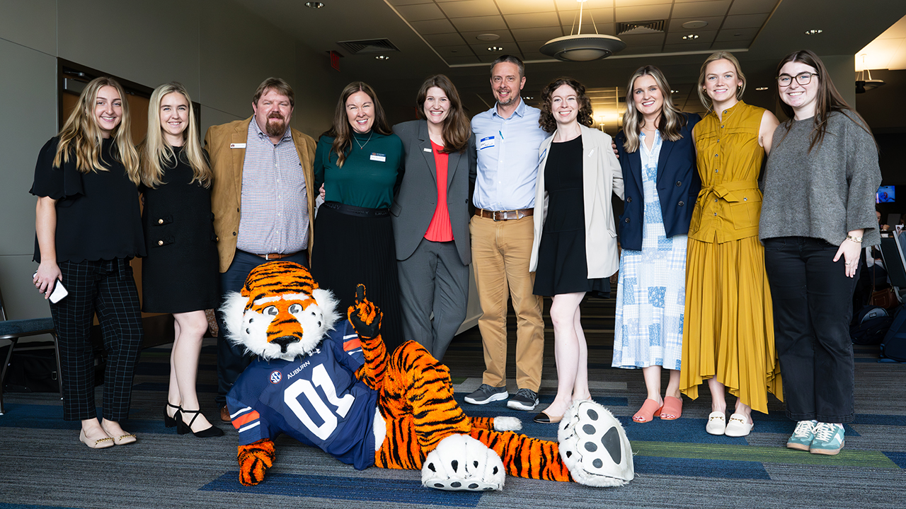 EEE planning committee with Aubie